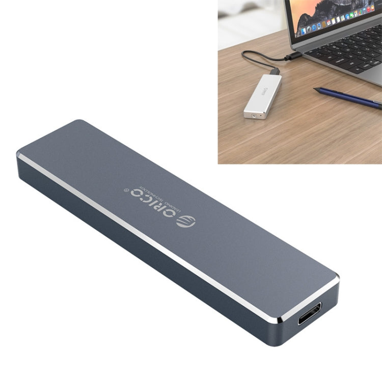 กล่องใส่ SSD ORICO PCM2-C3 M.2 M-Key เป็น USB 3.1 Gen2 USB-C / Type-C แบบกดด้านบน รองรับความจุสูงสุด: 2TB