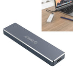 กล่องใส่ SSD ORICO PCM2-C3 M.2 M-Key เป็น USB 3.1 Gen2 USB-C / Type-C แบบกดด้านบน รองรับความจุสูงสุด: 2TB