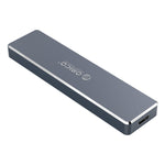 กล่องใส่ SSD ORICO PCM2-C3 M.2 M-Key เป็น USB 3.1 Gen2 USB-C / Type-C แบบกดด้านบน รองรับความจุสูงสุด: 2TB