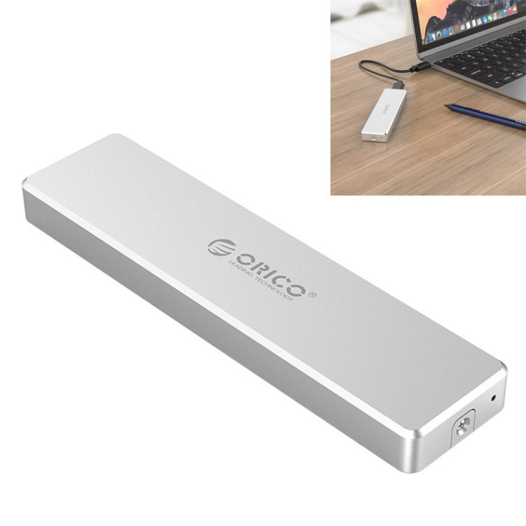 กล่องใส่ SSD ORICO PCM2-C3 M.2 M-Key เป็น USB 3.1 Gen2 USB-C / Type-C แบบกดด้านบน รองรับความจุสูงสุด: 2TB