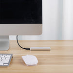 กล่องใส่ SSD ORICO PCM2-C3 M.2 M-Key เป็น USB 3.1 Gen2 USB-C / Type-C แบบกดด้านบน รองรับความจุสูงสุด: 2TB