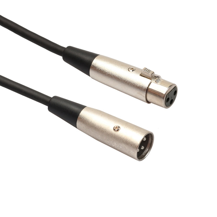 สายไมโครโฟน XLR 3 พิน ตัวผู้เป็นตัวเมีย พร้อมชิลด์ ยาว 5 เมตร