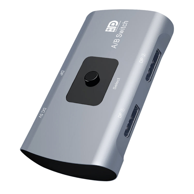 สวิตช์ DP สองทาง Z57 DP ตัวเมีย x 2 เป็น USB-C / Type-C + DP ตัวเมีย, Z57