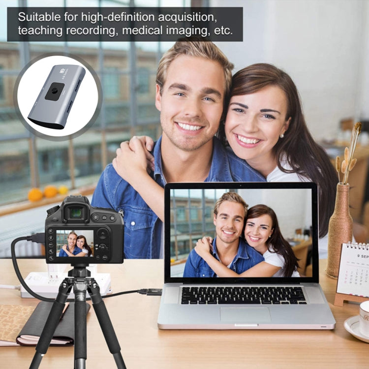 สวิตช์ DP สองทาง Z57 DP ตัวเมีย x 2 เป็น USB-C / Type-C + DP ตัวเมีย, Z57