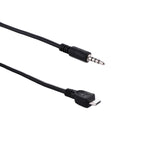 สายเสียง AUX 3.5mm ตัวผู้เป็น Micro USB ตัวผู้ ความยาวประมาณ 40cm, Micro USB 40cm