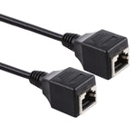 สายต่อขยายเครือข่าย LAN RJ45 ตัวเมียถึงตัวเมีย ความยาวสาย 60 ซม.