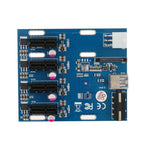 การ์ดแปลง PCI-E เป็น PCI-E 1 เป็น 4 ช่อง PCI-E Express Card 1 ช่อง พร้อมช่อง PCI-E 4 ช่อง
