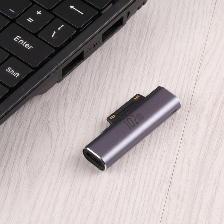 อะแดปเตอร์ชาร์จ USB-C / Type-C 102W สำหรับ Microsoft Surface Pro 3 / 4 / 5 / 6 / 7 / Surface Go