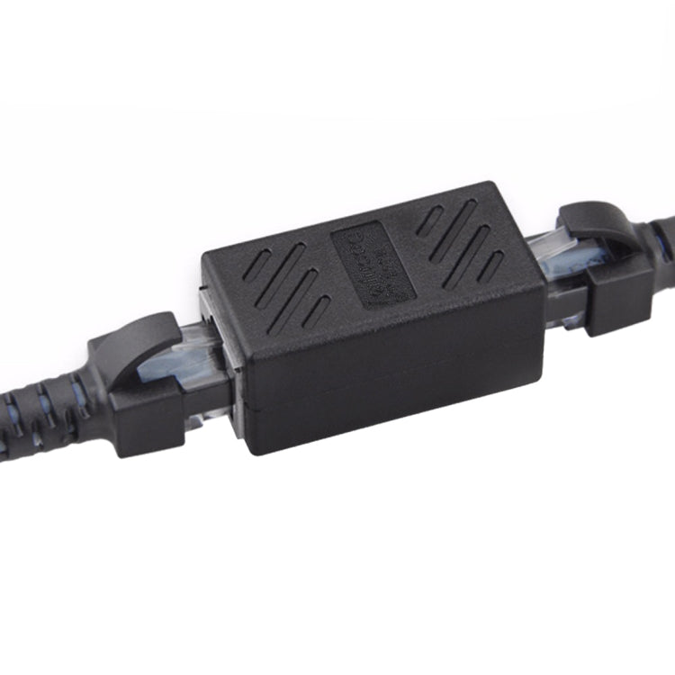 อุปกรณ์ขยายสายเครือข่ายคริสตัล หัวต่อสายตรง หัวเมียเป็นหัว RJ45 สองหัว, 2 พอร์ต