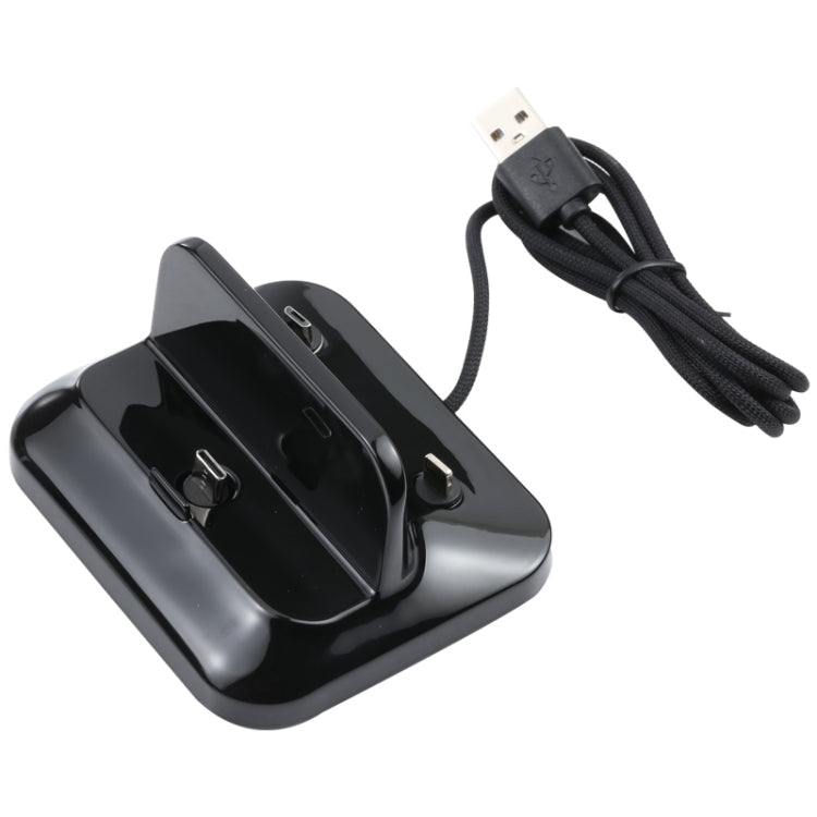 XBX-02 ฐานชาร์จแม่เหล็ก 3 in 1 8 พิน + USB-C / Type-C + Micro USB, XBX-02