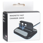XBX-02 ฐานชาร์จแม่เหล็ก 3 in 1 8 พิน + USB-C / Type-C + Micro USB, XBX-02