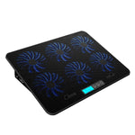 ICE COOREL Notebook Computer Base Speed Control Silent Six-fan Cooling Holder Cooling Rack, Style: Flagship, Style: Flagship