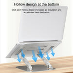 ฐานรองแล็ปท็อปวัสดุอลูมิเนียมอัลลอย เพิ่มการระบายความร้อน แบบแขวน