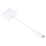 ตัวแปลงวิดีโอ USB-C/Type-C เป็น HDMI+USB-C/Type-C, Type-C 4K/30HZ