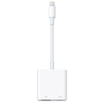 สายชาร์จและถ่ายโอนข้อมูล 11 ซม. 8 พิน ตัวผู้เป็น USB และ 8 พิน สำหรับกล้อง รองรับระบบ iOS 9.2 ขึ้นไป