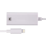 อะแดปเตอร์การ์ดเครือข่ายไมโครอีเธอร์เน็ต NK-107 A1 พอร์ตหญิง 8 พิน สำหรับชาร์จ เป็นพอร์ตชาย 8 พิน