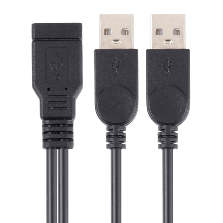 สาย USB ตัวเมียเป็น USB ตัวผู้ 2 เส้น ความยาวประมาณ 30 ซม.