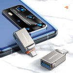 ตัวแปลง MCDODO USB 3.0 หญิง เป็น USB-C / Type-C ชาย OTG สำหรับแฟลชไดรฟ์ USB