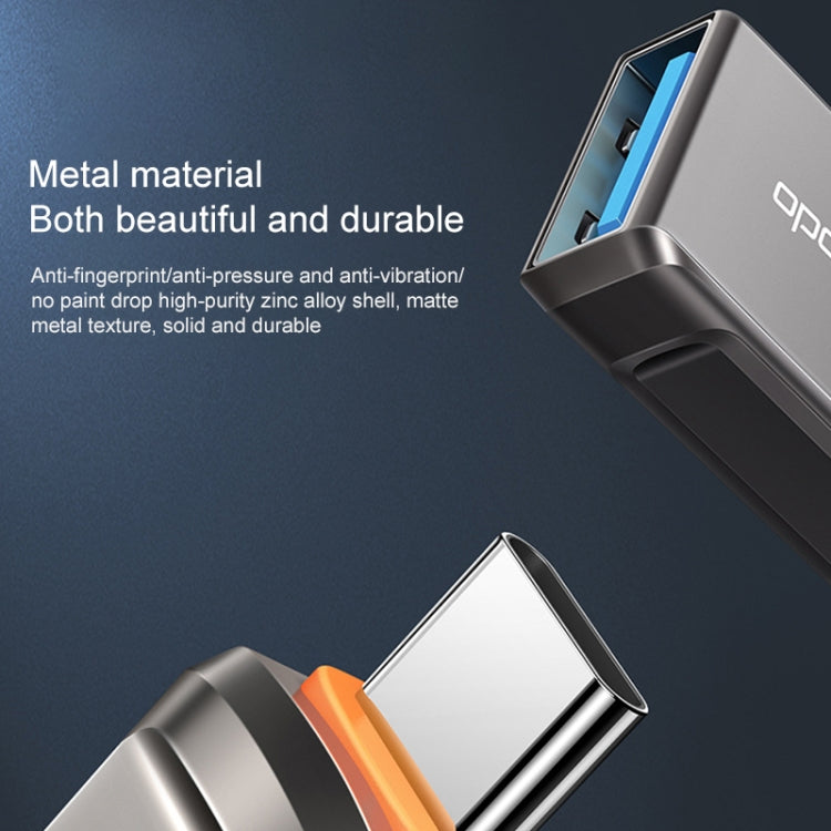 ตัวแปลง MCDODO USB 3.0 หญิง เป็น USB-C / Type-C ชาย OTG สำหรับแฟลชไดรฟ์ USB