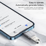 อะแดปเตอร์แปลง USB 3.0 ตัวเมียเป็น 8 พิน ตัวผู้ OTG สำหรับแฟลชไดรฟ์ MCDODO