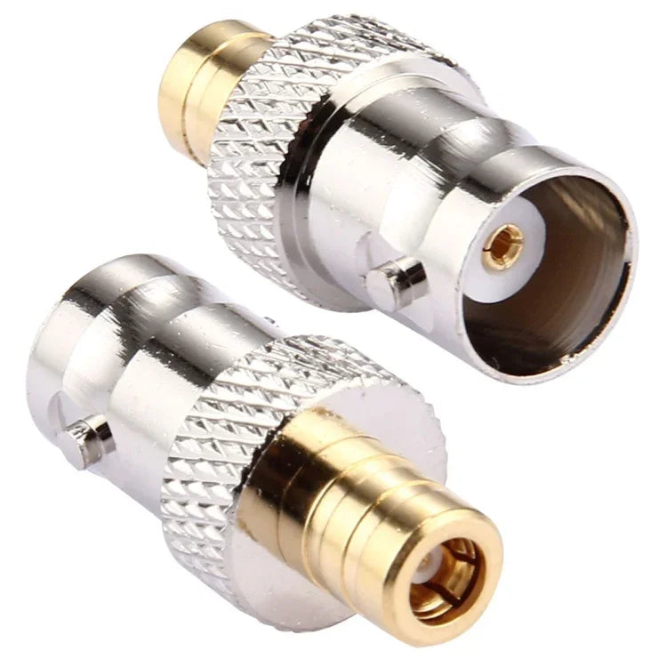 ขั้วต่อ BNC Female ถึง SMB Female 2 ชิ้น, Female ถึง SMB Female
