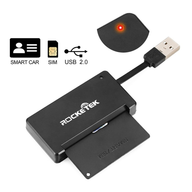 เครื่องอ่านบัตรสมาร์ทการ์ด ROCKETEK SCR3 CAC ID SIM Chip