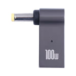 อะแดปเตอร์ชาร์จคอมพิวเตอร์ 100W USB-C / Type-C ตัวเมียเป็น DC 4.8x1.7 มม. ตัวผู้, Type-C ตัวเมียเป็น DC 4.8x1.7 มม. ตัวผู้