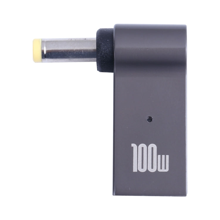 อะแดปเตอร์ชาร์จคอมพิวเตอร์ 100W USB-C / Type-C ตัวเมียเป็น DC 4.8x1.7 มม. ตัวผู้, Type-C ตัวเมียเป็น DC 4.8x1.7 มม. ตัวผู้