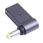 อะแดปเตอร์ชาร์จคอมพิวเตอร์ 100W USB-C / Type-C ตัวเมียเป็น DC 4.8x1.7 มม. ตัวผู้, Type-C ตัวเมียเป็น DC 4.8x1.7 มม. ตัวผู้