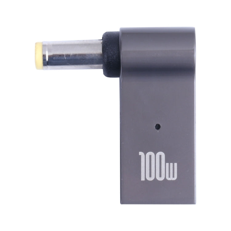 อะแดปเตอร์ชาร์จคอมพิวเตอร์ 100W USB-C / Type-C ตัวเมียเป็น DC 5.5 x 2.5 มม. ตัวผู้ สำหรับ Lenovo, Type-C ตัวเมียเป็น DC 5.5x2.5 มม. ตัวผู้