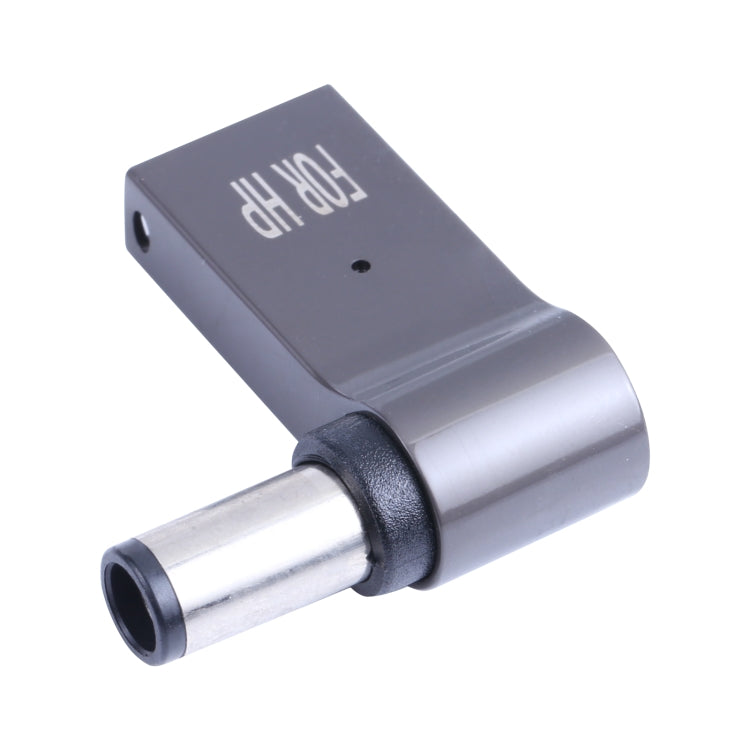 อะแดปเตอร์ชาร์จคอมพิวเตอร์ 100W USB-C / Type-C ตัวเมียเป็น DC 7.4x0.6 มม. ตัวผู้ สำหรับ HP, Type-C ตัวเมียเป็น DC 7.4x0.6 มม. ตัวผู้ (สำหรับ HP)