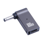 อะแดปเตอร์ชาร์จคอมพิวเตอร์ 100W USB-C / Type-C ตัวเมียเป็น DC 4.0x1.35mm ตัวผู้ สำหรับ Asus, Type-C ตัวเมียเป็น DC 4.0x1.35mm ตัวผู้