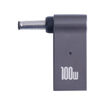 อะแดปเตอร์ชาร์จคอมพิวเตอร์ 100W USB-C / Type-C ตัวเมียเป็น DC 4.0x1.35mm ตัวผู้ สำหรับ Asus, Type-C ตัวเมียเป็น DC 4.0x1.35mm ตัวผู้