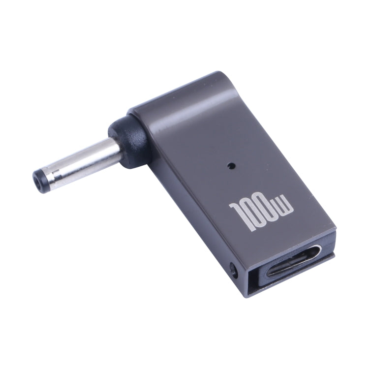 อะแดปเตอร์ชาร์จคอมพิวเตอร์ 100W USB-C / Type-C ตัวเมียเป็น DC 3.5x1.35mm ตัวผู้, Type-C ตัวเมียเป็น DC 3.5x1.35mm ตัวผู้
