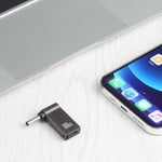 อะแดปเตอร์ชาร์จคอมพิวเตอร์ 100W USB-C / Type-C ตัวเมียเป็น DC 3.5x1.35mm ตัวผู้, Type-C ตัวเมียเป็น DC 3.5x1.35mm ตัวผู้
