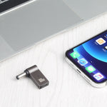 อะแดปเตอร์ชาร์จคอมพิวเตอร์ 100W USB-C / Type-C ตัวเมียเป็น DC 5.5 x 2.1mm ตัวผู้, Type-C ตัวเมียเป็น DC 5.5 x 2.1mm ตัวผู้