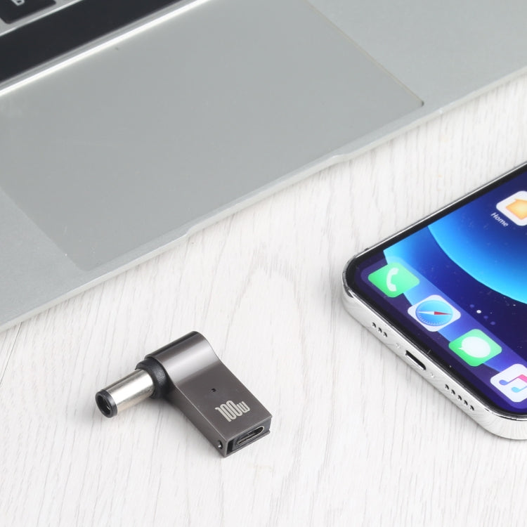 อะแดปเตอร์ชาร์จคอมพิวเตอร์ 100W USB-C / Type-C ตัวเมียเป็น DC 7.4x0.6mm ตัวผู้ สำหรับ Dell, Type-C ตัวเมียเป็น DC 7.4x0.6mm ตัวผู้ (สำหรับ Dell)
