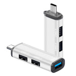 สถานีเชื่อมต่อ HUB แบบมัลติฟังก์ชัน 3 ใน 1 Type-C / USB-C รุ่น ADS-302C