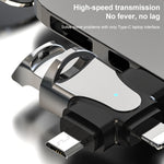 อะแดปเตอร์ OTG 3 in 1, USB เป็น Type-C / Micro USB / 8 Pin