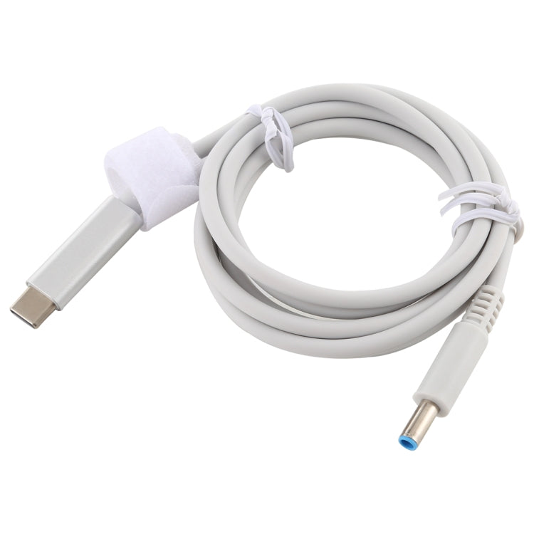 สายชาร์จแล็ปท็อป HP USB-C / Type-C เป็น 7.4 x 0.6mm ความยาวสายประมาณ 1.5 เมตร, Type-C เป็น 7.4 x 0.6mm