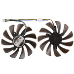 พัดลมระบายความร้อนการ์ดจอ VGA 4 พิน DC 12V สำหรับ Zotac Geforce GTX 1080 Ti GTX 1080Ti AMP Edition, เส้นผ่านศูนย์กลาง 95 มม., คู่, เส้นผ่านศูนย์กลาง 95 มม.