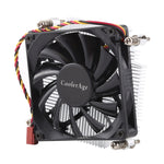 พัดลมระบายความร้อน CPU CoolAge 1155-1U DC 12V 2000PRM 30.5cfm ฮีทซิงค์อลูมิเนียม แบริ่งไฮดรอลิก สำหรับ Intel 1150 1156 1151, 1155-1U อลูมิเนียม