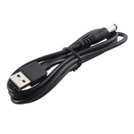 สายชาร์จ USB 3A เป็นปลั๊กไฟ DC 5.5 x 2.1มม., ความยาว: 1ม., USB เป็น DC 5.5x2.1มม.