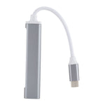 อะแดปเตอร์ HUB แยกพอร์ตมัลติฟังก์ชัน C809 USB 3.0 x 1 + USB 2.0 x 3 เป็น USB-C / Type-C, C809