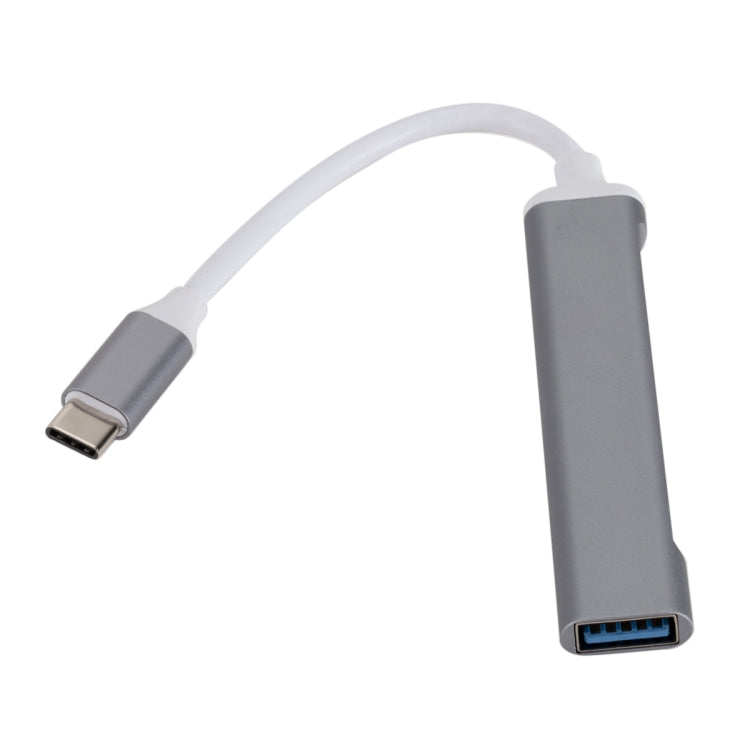 อะแดปเตอร์ HUB แยกพอร์ตมัลติฟังก์ชัน C809 USB 3.0 x 1 + USB 2.0 x 3 เป็น USB-C / Type-C, C809
