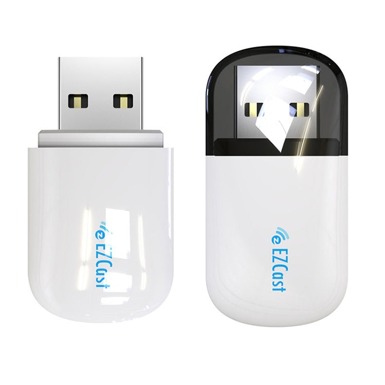 อะแดปเตอร์ไร้สาย EZCast EZC-5200BS WiFi สองย่านความถี่ 600Mbps + Bluetooth USB 2.0