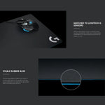 แผ่นรองเมาส์เกมมิ่งแข็ง Logitech G440 ขนาด: 34 x 28 ซม., G440 แข็ง