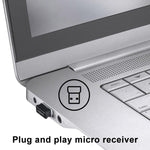 เมาส์ออปติคอลไร้สายเงียบ Logitech M330 พร้อมตัวรับสัญญาณ Micro USB