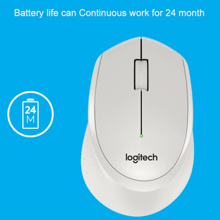 เมาส์ออปติคอลไร้สายเงียบ Logitech M330 พร้อมตัวรับสัญญาณ Micro USB