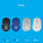 เมาส์ออปติคอลไร้สายเงียบ Logitech M330 พร้อมตัวรับสัญญาณ Micro USB
